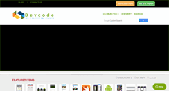 Desktop Screenshot of devcodemarket.com